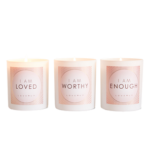 I AM WORTHY Luxury Scented Candle