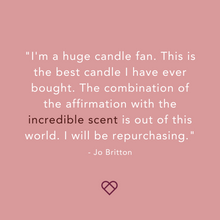 Load image into Gallery viewer, I AM WORTHY Luxury Scented Candle