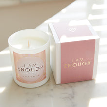 Load image into Gallery viewer, I AM ENOUGH Luxury Scented Candle