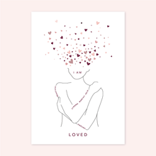 Load image into Gallery viewer, I AM LOVED - Greeting Card