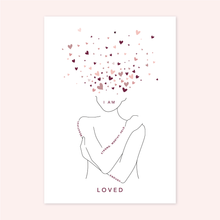 Load image into Gallery viewer, I AM LOVED - Greeting Card
