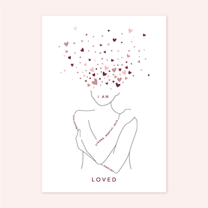 I AM LOVED - Greeting Card